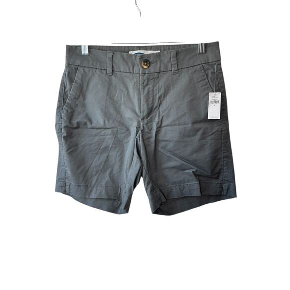 Old Navy Gray Mid-Rise Everyday Shorts Women's Size 0 New - Picture 1 of 4